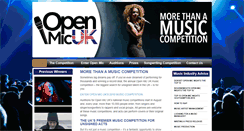 Desktop Screenshot of openmicuk.co.uk